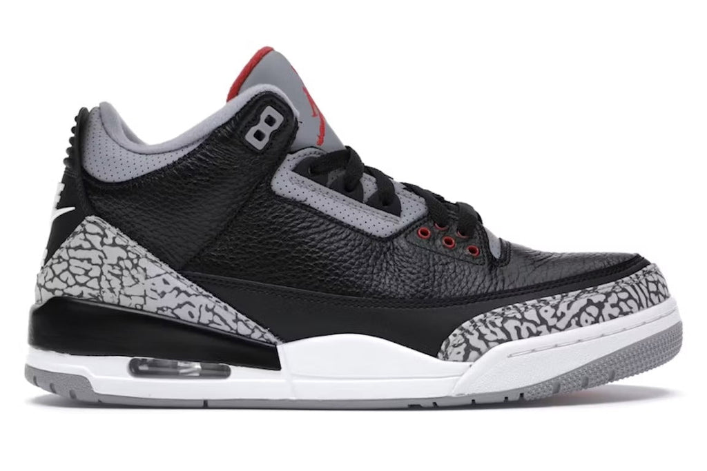 Used - Air Jordan 3 Retro Black Cement (2018) - US M 9.5 - catalog main image