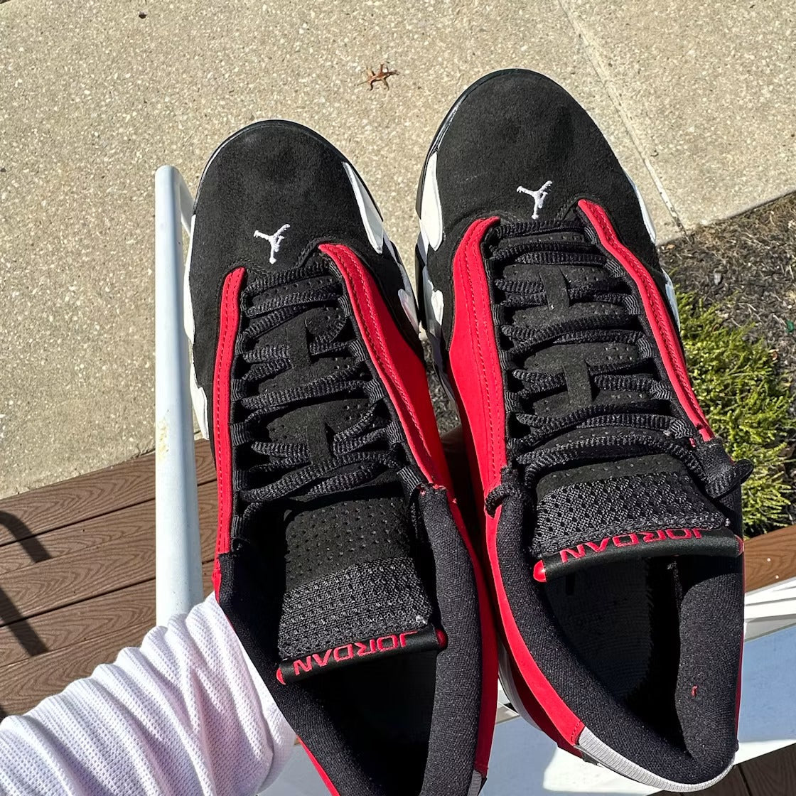 Used - Air Jordan 14 Retro Gym Red Toro - US M 12 - detail 4