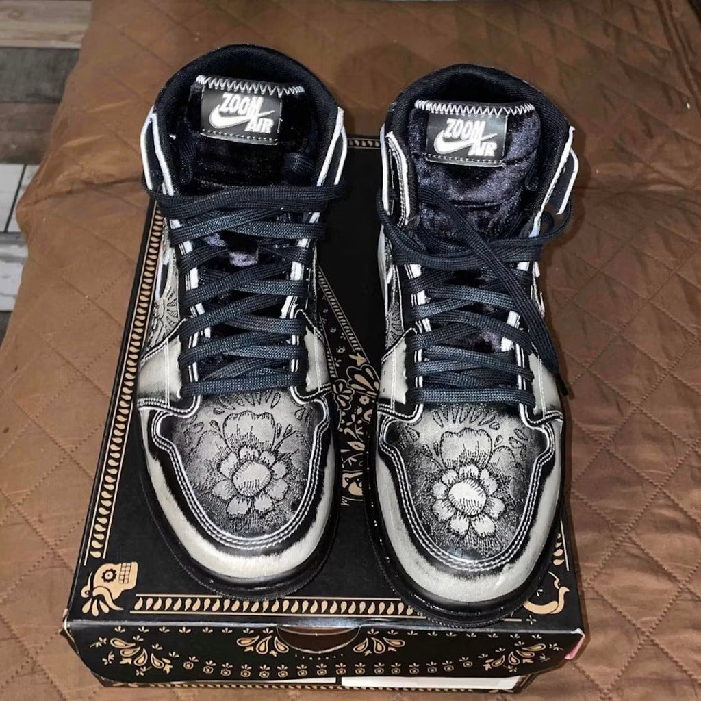 Used - Air Jordan 1 High Zoom Air CMFT 2 Día De Muertos - US M 9 - detail 3