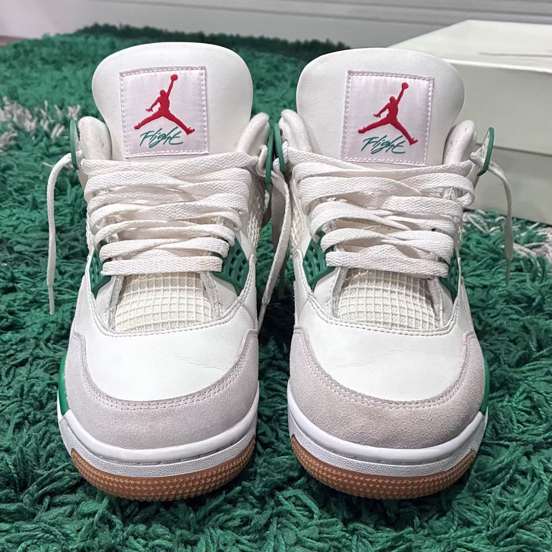 Used - Air Jordan 4 Retro SB Pine Green - US M 9.5 - detail 2