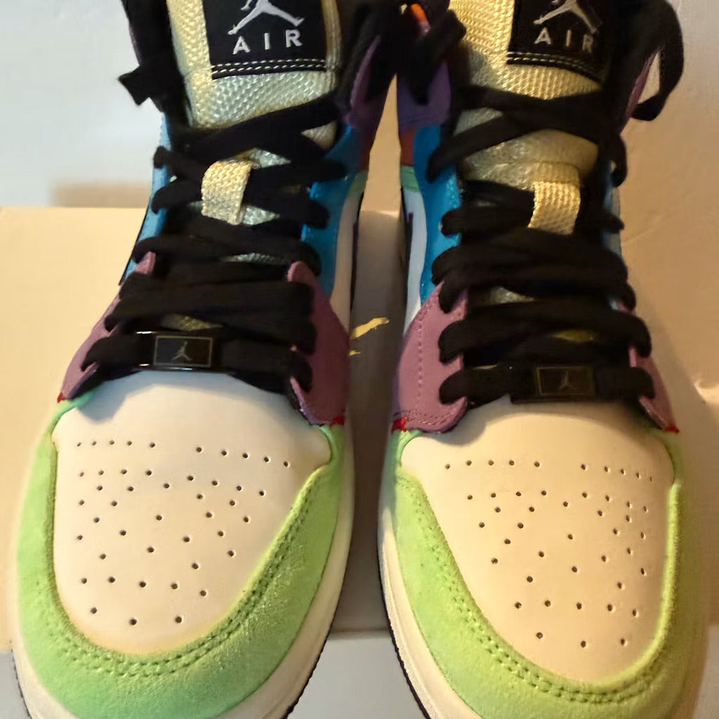 Used - Air Jordan 1 Mid SE Multi-Color (Women's) - US W 8 - detail 3
